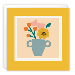 James Ellis Blue Vase Paintworks Card