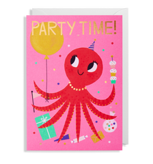 Lagom Design Party Time Octopus Card