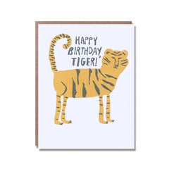 Happy Birthday Tiger Card - 1973