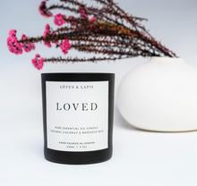 Lotus & Lapis Loved Candle Black