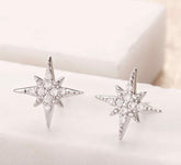 Scream Pretty - Silver Starburst Stud Earrings