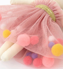 Meri Meri Pink Pompom Mouse Decoration