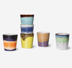 HKLIVING 70s Ceramics Coffee Mug - Comet