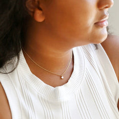 Lisa Angel Necklace - 14ct Gold Plated Opal Turtle Necklace