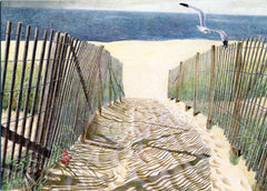 Canns Down Press - Dune Greeting Card by James Kelso