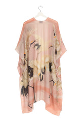 One Hundred Stars Stork Pink Throwover