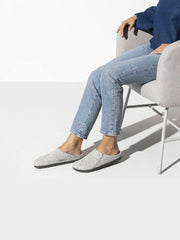 Birkenstock Zermatt Rivet Mules - Light Grey