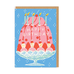 Ohh Deer Trifle Cake Birthday Card