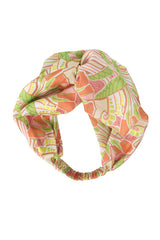 One Hundred Stars Deco Fan Pink Headband