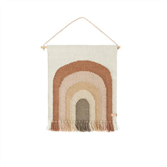 Oyoy Mini Follow The Rainbow Mini Wall Rug - Choko
