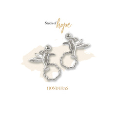 Vurchoo Humming Bird Studs - Honduras