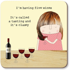 Rosie Made A Thing - Classy Coaster