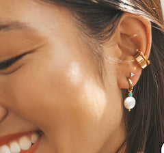 Scream Pretty - Gold Plated Wide Ear Cuff