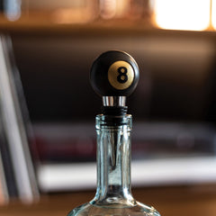 Iron & Glory - 8 Ball Bottle Stopper