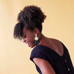 Just Trade Tassel Trio Earrings