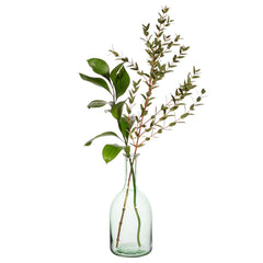 Sass & Belle Tanvi Recycled Glass Bud Vase Pale Green