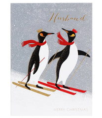Sara Miller Husband Christmas card