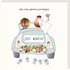 Rosie Made A Thing Just Married Card
