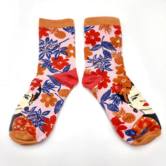 House of Disaster Frida Kahlo Fruit Socks