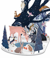 Roger La Borde Festive Pop & Slot Advent Calendar - Hollow Tree Hideaway