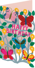 Roger La Borde Lasercut Butterfly Birthday