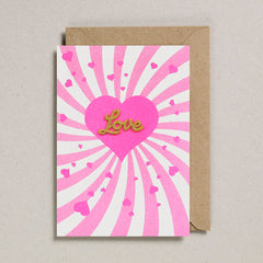 Petra Boase Love Heart Burst Card