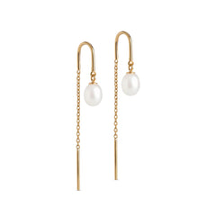Enamel Copenhagen Eleanor Pearl Drop Earrings