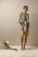 One Hundred Stars Mellow Paisley Throwover