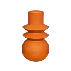 Sass & Belle Terracotta Angled Totem Vase