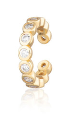 Scream Pretty - Gold Plated Bezel Ear Cuff