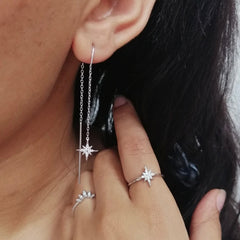 Scream Pretty - Silver Starburst Ring