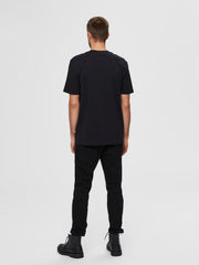 Selected Homme Relax T-Shirt Black