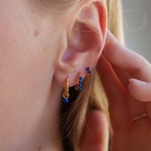 Enamel Copenhagen Paula Hoops - Navy Blue