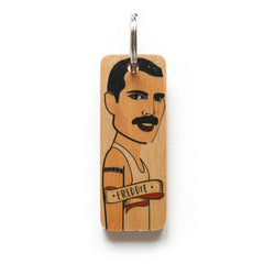 Freddie Wooden Keyring