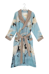 One Hundred Stars Stork Sky Blue Gown