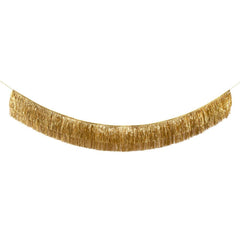 Meri Meri Tinsel Fringe Garland - Gold