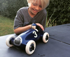 Playforever 104 Bruno Racing Car Metallic Blue