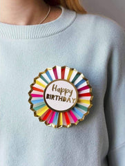 Talking Tables - Happy Birthday Badge