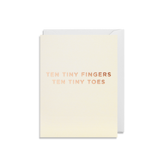 Lagom Design Ten Tiny Toes Card