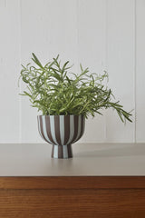 OYOY Toppu Bowl - Dusty Blue / Choko