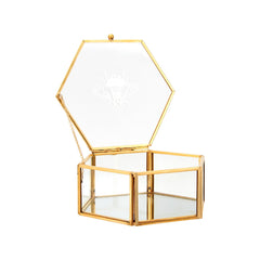 Sass & Belle Busy Bees Glass Jewellery Box