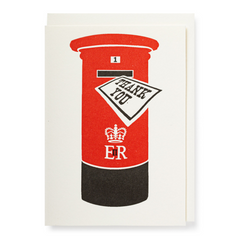 Thank You Post Note Card - Archivist Press