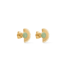 Enamel Copenhagen Stud Soleil - Dusty Green