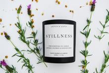 Lotus & Lapis Stillness Candle Black