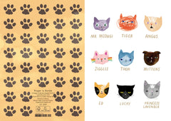 Roger La Borde Cats Greeting Card