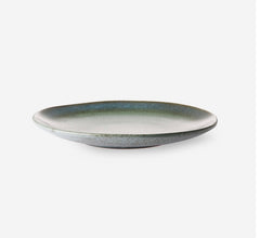 HKliving 70's Ceramics Dessert Plates Moss - Set of 2