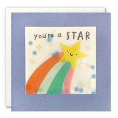 James Ellis You’re a Star Card with Paper Confetti
