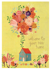 Roger La Borde Floral New Home Card