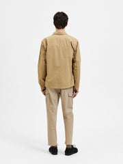 Selected Homme Loose New Tony Overshirt - Kelp
