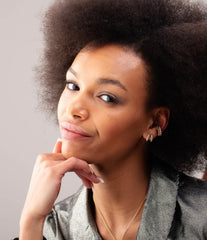 Scream Pretty - Silver Bezel Ear Cuff